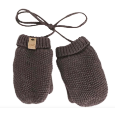 Calikids - Mitaines d'hiver doublée en tricot doux - Morel